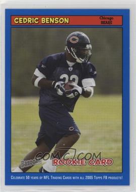 2005 Topps Bazooka - [Base] - Blue #167 - Cedric Benson