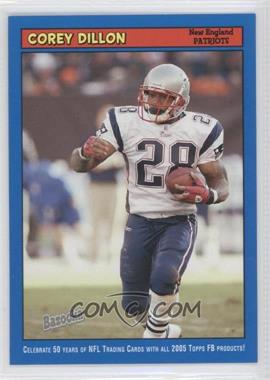 2005 Topps Bazooka - [Base] - Blue #42 - Corey Dillon