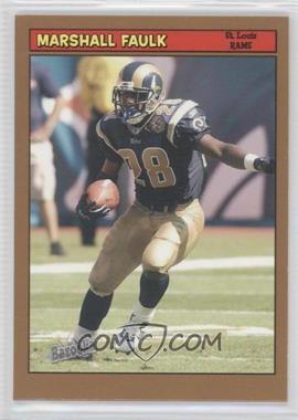 2005 Topps Bazooka - [Base] - Gold #132 - Marshall Faulk