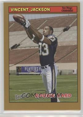 2005 Topps Bazooka - [Base] - Gold #179 - Vincent Jackson