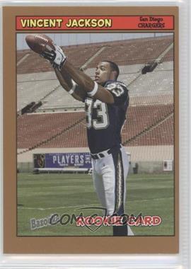 2005 Topps Bazooka - [Base] - Gold #179 - Vincent Jackson