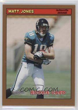 2005 Topps Bazooka - [Base] - Gold #206 - Matt Jones