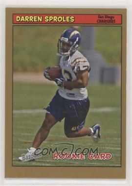 2005 Topps Bazooka - [Base] - Gold #207 - Darren Sproles