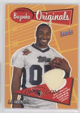 2005 Topps Bazooka - Bazooka Originals #BO-JJA - J.J. Arrington