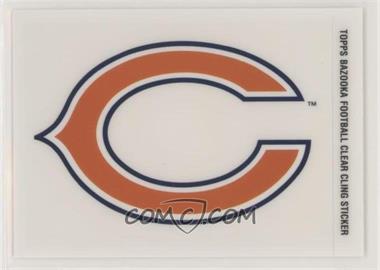 2005 Topps Bazooka - Clear Cling Stickers #CB - Chicago Bears Team