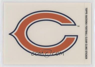 2005 Topps Bazooka - Clear Cling Stickers #CB - Chicago Bears Team