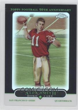 2005 Topps Chrome - [Base] - Black Refractor #194 - Alex Smith /100