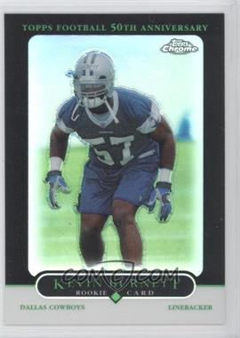 2005 Topps Chrome - [Base] - Black Refractor #275 - Kevin Burnett /100