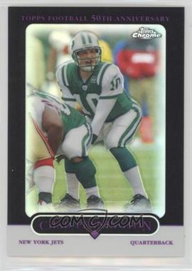 2005 Topps Chrome - [Base] - Black Refractor #74 - Chad Pennington /100