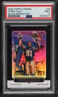 Torry Holt [PSA 9 MINT] #/100