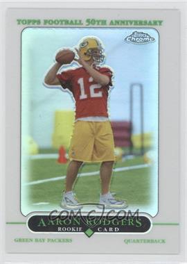 2005 Topps Chrome - [Base] - Refractor #190 - Aaron Rodgers