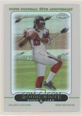 2005 Topps Chrome - [Base] - Refractor #196 - Roddy White [EX to NM]