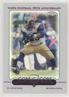 2005 Topps Chrome - [Base] - Refractor #60 - Steven Jackson