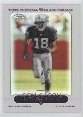 2005 Topps Chrome - [Base] - Refractor #68 - Randy Moss [EX to NM]