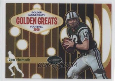 2005 Topps Chrome - Golden Greats #GA2 - Joe Namath