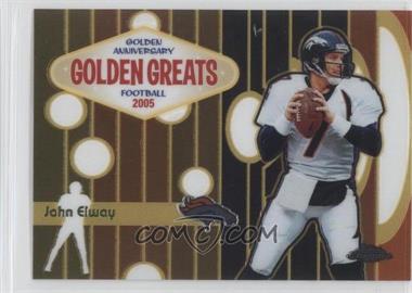 2005 Topps Chrome - Golden Greats #GA5 - John Elway