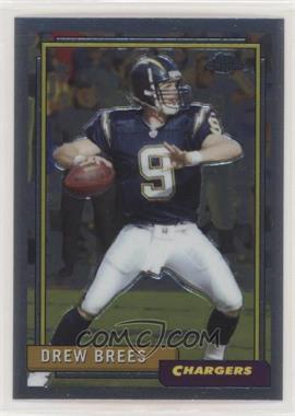 2005 Topps Chrome - Throwbacks #TB37 - Drew Brees