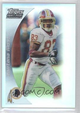 2005 Topps Draft Picks & Prospects - [Base] - Black Refractor #100 - Santana Moss /25