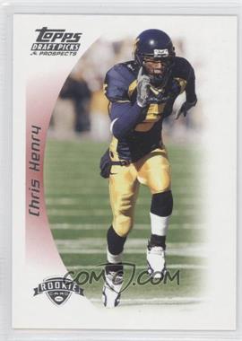 2005 Topps Draft Picks & Prospects - [Base] #140 - Chris Henry