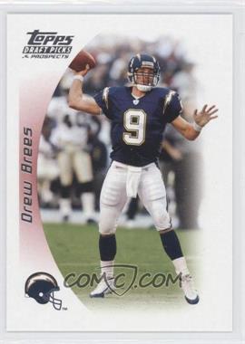 2005 Topps Draft Picks & Prospects - [Base] #39 - Drew Brees