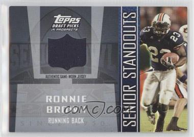 2005 Topps Draft Picks & Prospects - Senior Standouts Relics #SS-RBR - Ronnie Brown