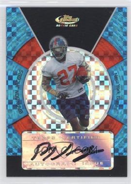 2005 Topps Finest - [Base] - Blue X-Fractor #_BRJA - Brandon Jacobs /150