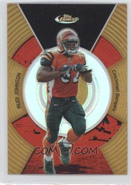 2005 Topps Finest - [Base] - Gold Refractor #92 - Rudi Johnson /49