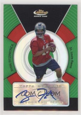 2005 Topps Finest - [Base] - Green Refractor #_RYFI - Ryan Fitzpatrick /199