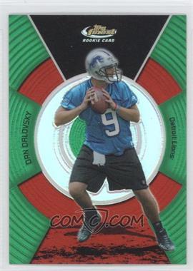 2005 Topps Finest - [Base] - Green Refractor #128 - Dan Orlovsky /199