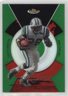 2005 Topps Finest - [Base] - Green Refractor #52 - Curtis Martin /199 [EX to NM]