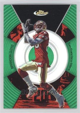 2005 Topps Finest - [Base] - Green Refractor #84 - Brandon Lloyd /199