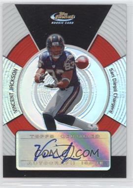 2005 Topps Finest - [Base] - Refractor #_VIJA - Vincent Jackson /399