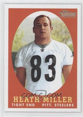 2005 Topps Heritage - [Base] #61.2 - Short Print - Design Variation - Heath Miller