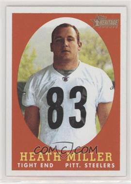 2005 Topps Heritage - [Base] #61.2 - Short Print - Design Variation - Heath Miller