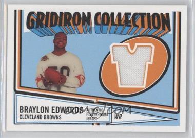 2005 Topps Heritage - Gridiron Collection Relics #GCR-BE - Braylon Edwards