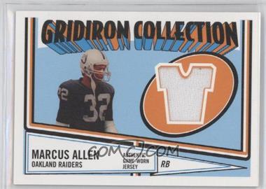 2005 Topps Heritage - Gridiron Collection Relics #GCR-MA - Marcus Allen