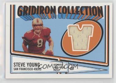 2005 Topps Heritage - Gridiron Collection Relics #GCR-SY - Steve Young [EX to NM]