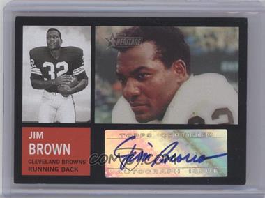 2005 Topps Heritage - Real One Autographs #ROA-JB - Jim Brown