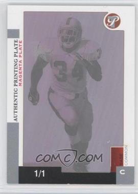 2005 Topps Pristine - [Base] - Framed Printing Plate Magenta #38 - LaMont Jordan /1