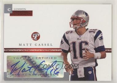 2005 Topps Pristine - Personal Endorsements Autographs #PEC-MC - Matt Cassel /1500