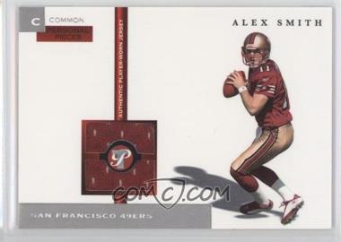 2005 Topps Pristine - Personal Pieces Relics Common #PPC-AS - Alex Smith /1000