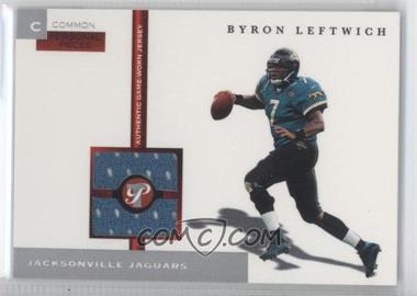 2005 Topps Pristine - Personal Pieces Relics Common #PPC-BL - Byron Leftwich /1000