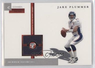 2005 Topps Pristine - Personal Pieces Relics Common #PPC-JP - Jake Plummer /750