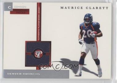 2005 Topps Pristine - Personal Pieces Relics Common #PPC-MCL - Maurice Clarett /750 [Good to VG‑EX]