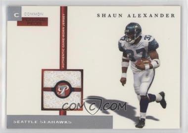 2005 Topps Pristine - Personal Pieces Relics Common #PPC-SA - Shaun Alexander /1000 [EX to NM]