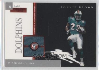 2005 Topps Pristine - Personal Pieces Relics Rare #PPR-8 - Ronnie Brown /75