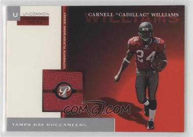 2005 Topps Pristine - Personal Pieces Relics Uncommon #PPU-CW - Cadillac Williams /200