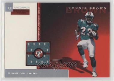 2005 Topps Pristine - Personal Pieces Relics Uncommon #PPU-RB - Ronnie Brown /200
