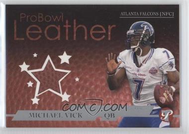 2005 Topps Pristine - Pro Bowl Leather #PBL-MV - Michael Vick /50