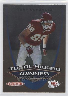 2005 Topps Total - Award Winners #AW13 - Tony Gonzalez